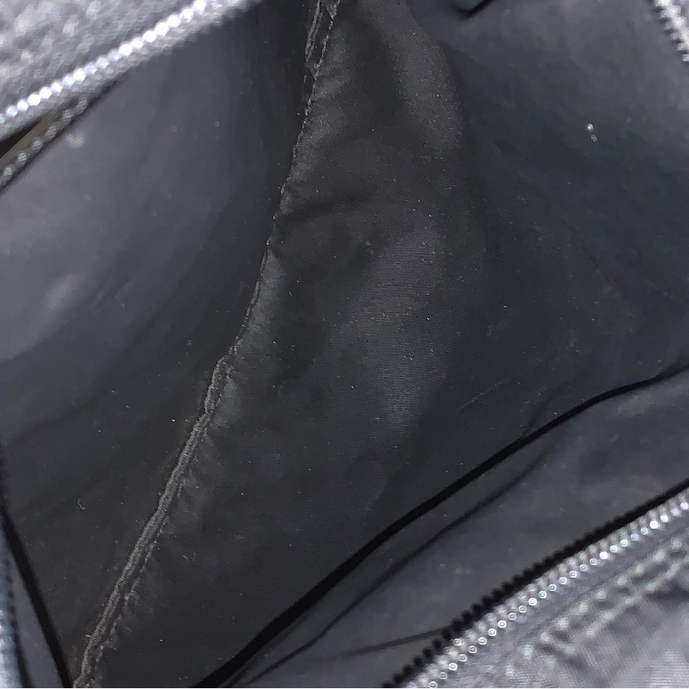 PRADA nero black TESSUTO nylon zip top CROSSBODY messenger BAG - Picture 7 of 14